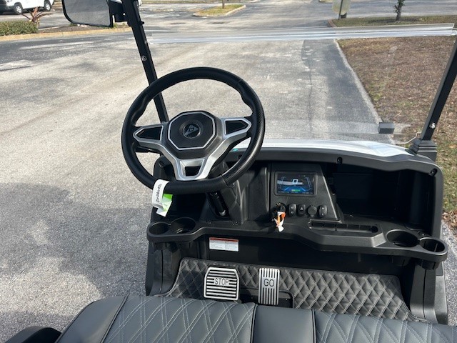 2024 White Denago Nomad Golf Cart - Image 7