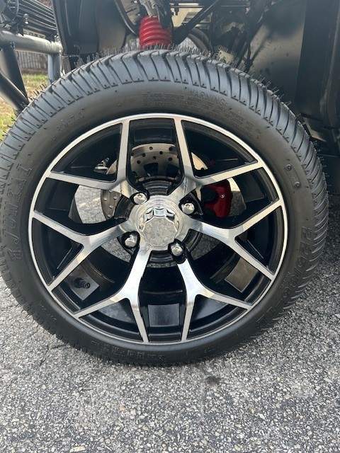 2024 White Denago Nomad Golf Cart - Image 9